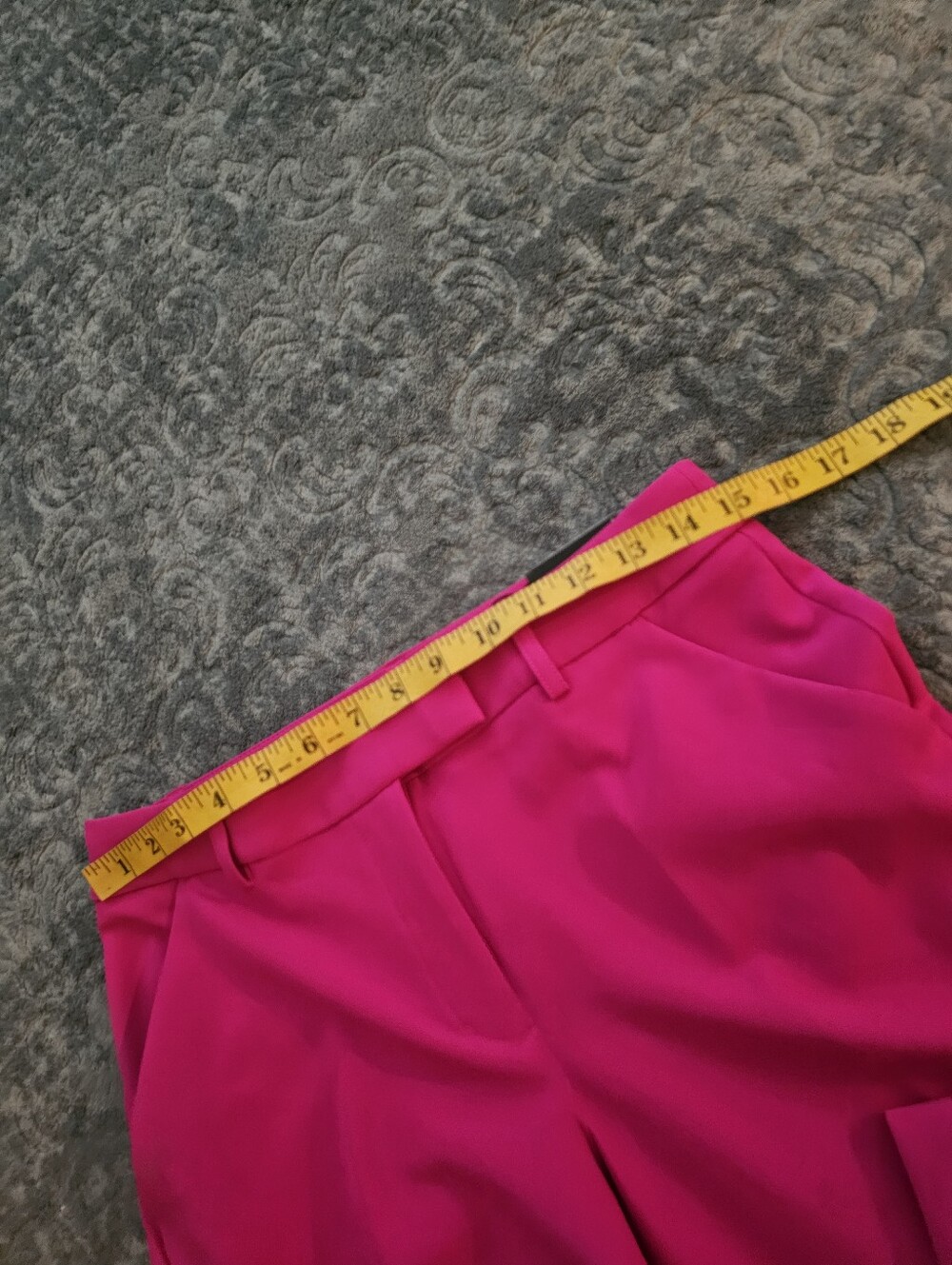 Express Wide Leg Pants in Bright Fuchsia Pink Size 4 Tall - Picture 4 of 6